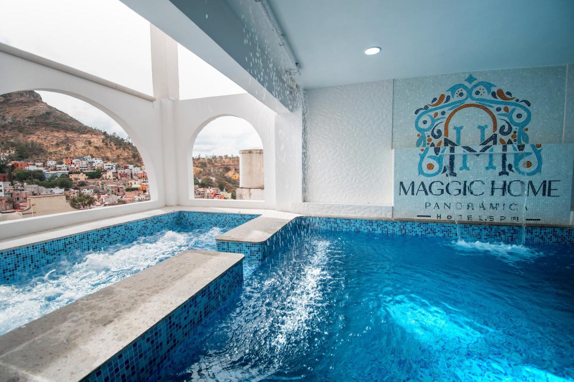 Hotel Spa Maggic Home Panoramica 과나후아토 외부 사진